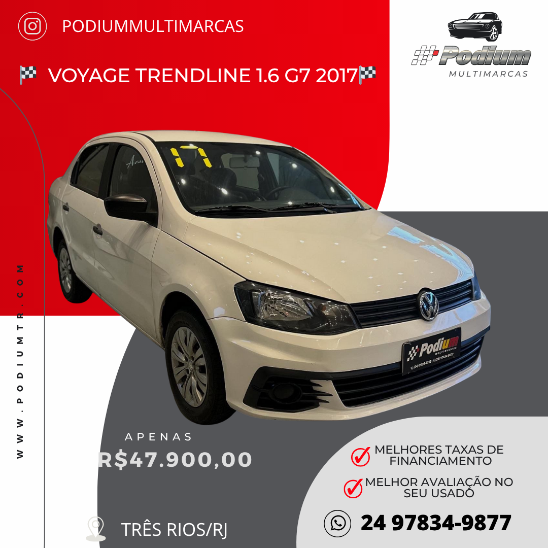 Read more about the article 🏁 Voyage trendline 1.6 G7 2017🏁