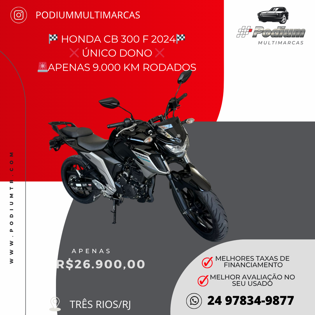 Read more about the article 🏁 HONDA CB 300 F 2024🏁