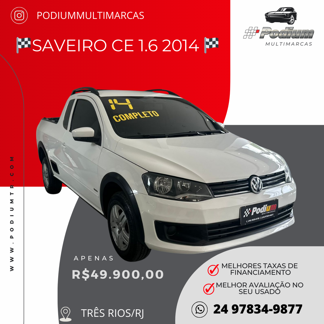 Read more about the article 🏁SAVEIRO CE 1.6 2014 🏁