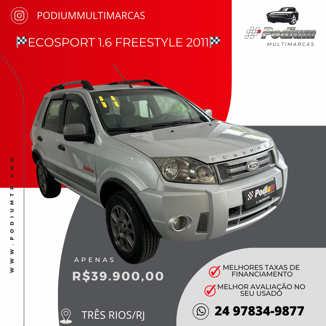 Read more about the article 🏁Ecosport 1.6 FREESTYLE 2011🏁