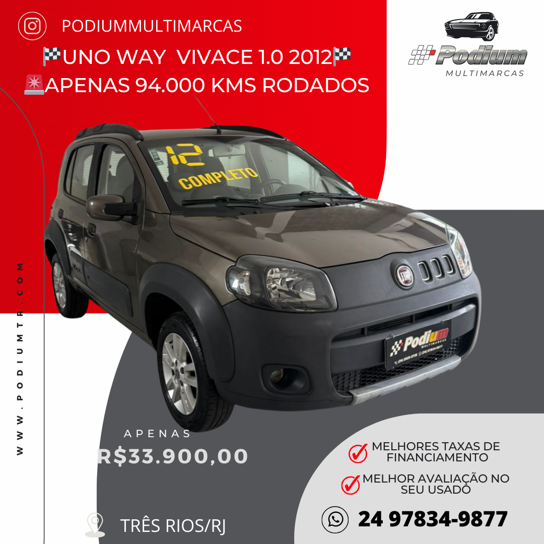 Read more about the article 🏁UNO WAY VIVACE 1.0 2012🏁