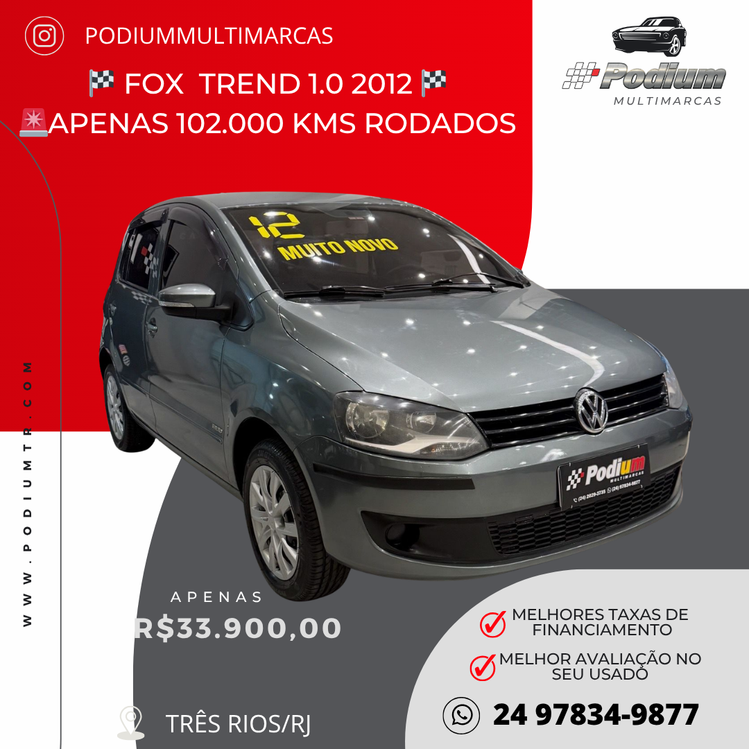 Read more about the article 🏁 FOX TREND 1.0 2012 🏁