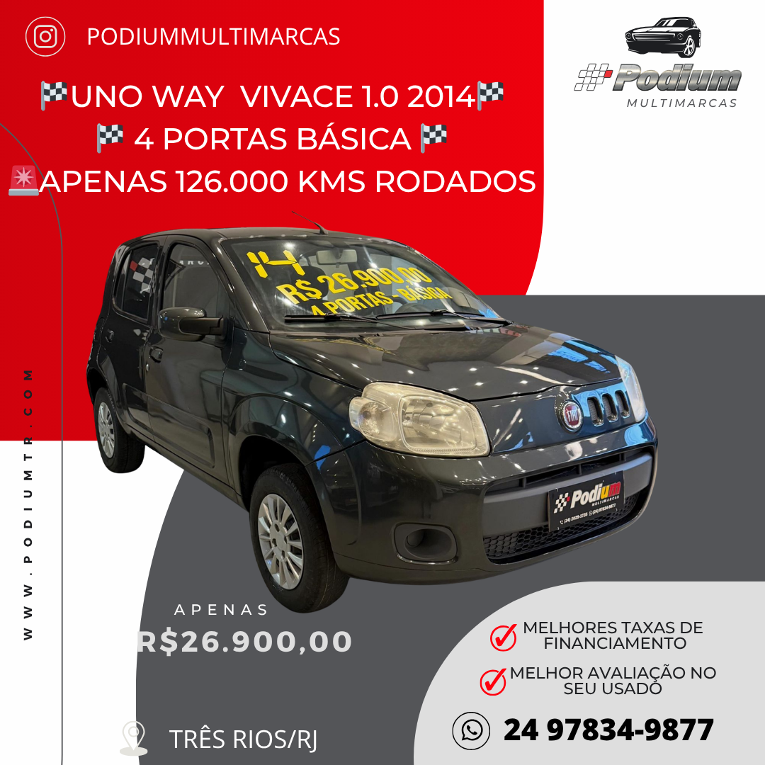 Read more about the article 🏁UNO WAY VIVACE 1.0 2014🏁