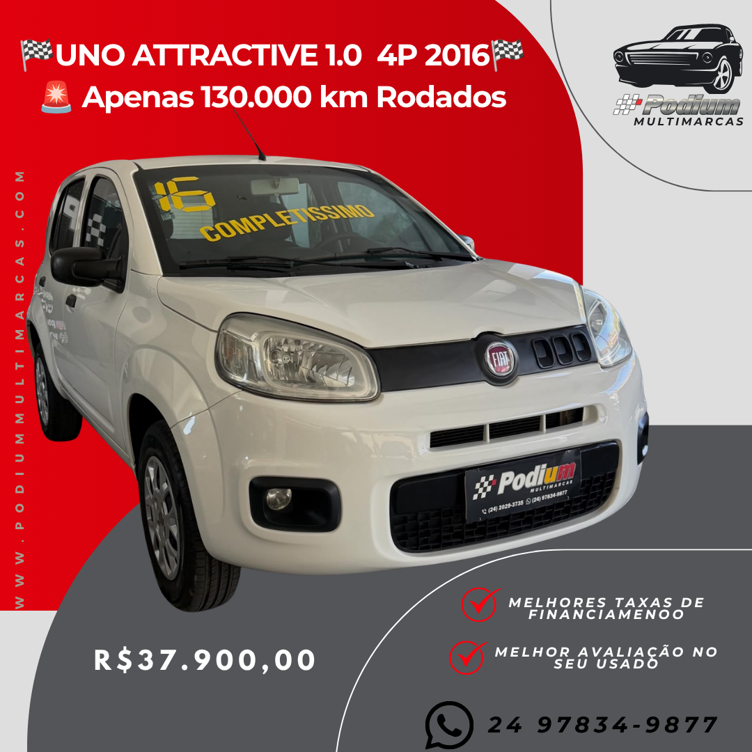 Read more about the article 🏁UNO ATTRACTIVE 1.0 4P 2016🏁