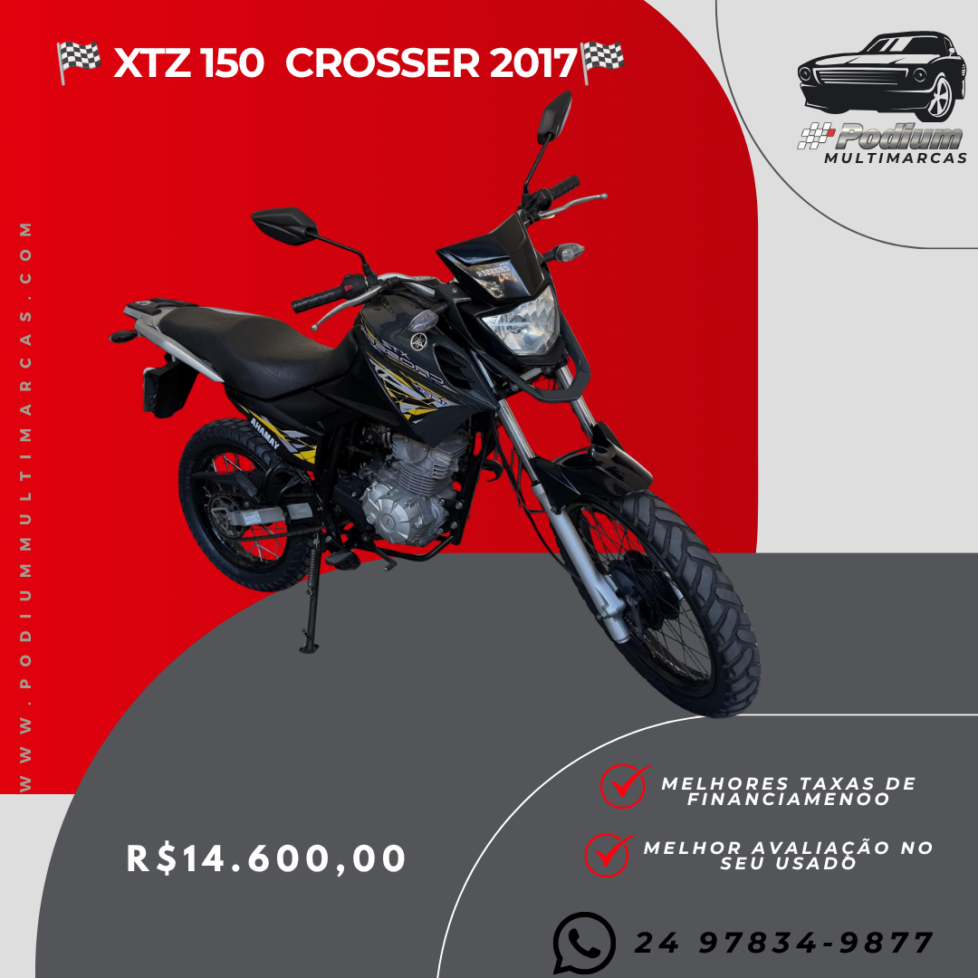 Read more about the article 🏁 XTZ 150 CROSSER 2017🏁